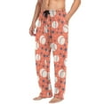 thumbnail image 5 of joogoo Men's Pajama Pants Baseballs with Stars Soft Long Sleep Lounge Pjs Bottoms S, 5 of 7