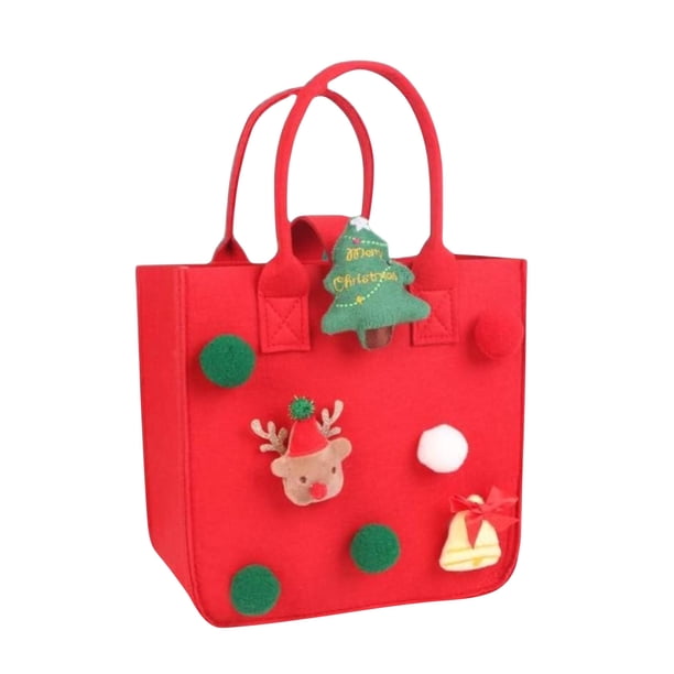 Christmas Gift Bag, Christmas Eve Portable Bag, Christmas Fruit Candy Decoration Bag, Gift Bag