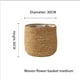 thumbnail image 3 of 2X Maceta de Marino - Maceta Tejida - Cesta Decorativa para Plantas con LáMina de PláStico en Estilo Bohemio M, 3 of 4