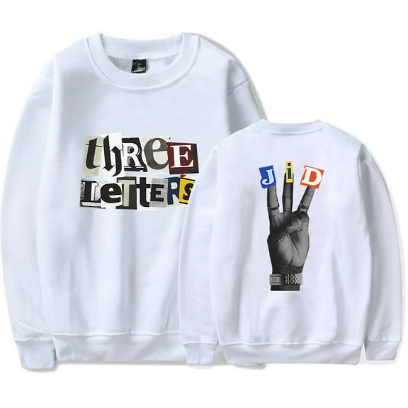 JID Merch Three Letters Ransom Crewneck Sweatshirt Merch Casual Sweatshirt Unisex Clothing