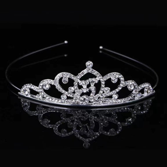 QIQUWOHUL Crown Kids Girl Headband Dancing Headwear