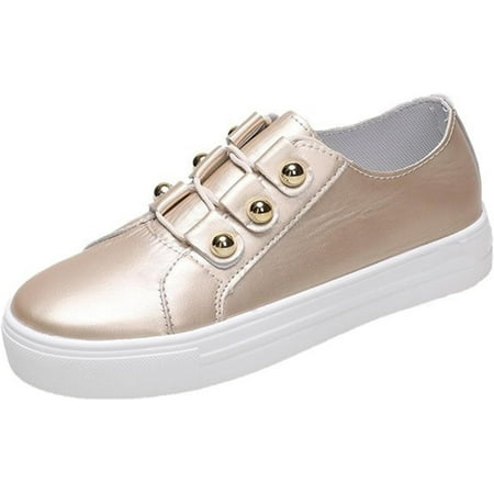Sneakers for Women Walking Shoes Comfortable Slip On Fashion Canvas Sneakers Casual Soft Non-Slip Flat Loafers