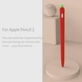 thumbnail image 5 of Para Apple Pencil Funda de silicona para soporte para 1ra / 2da generación Cubierta protectora de piel Estuche magnético y cubierta de punta Antideslizante Agarre suave Lindos accesorios de zanahoria Namotu CZDZ-ZC62-5, 5 of 5