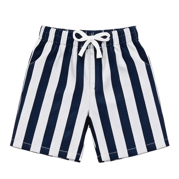 Bmisegm Boys' Athletic Shorts Two Tone Print Active Bottoms Casual Sportswear Lightweight Bottoms Summer Athletic Shorts for Boys Navy 9-10 Years
