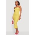 thumbnail image 2 of Women's Greek Key Knit Strapless Midi Dress, 2 of 3