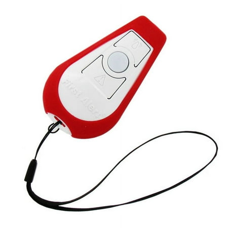 First Alert POD Silicon Skin Cover for PA100 Personal Alarm, Red