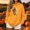 A581 Yellow, variant on Halloween Hoodies for Women Ghost Holding Pumpkin Graphic Sweatshirt Long Sleeve Pullover Tops Fall Casual Athletic Activewear with Drawstring Pocket