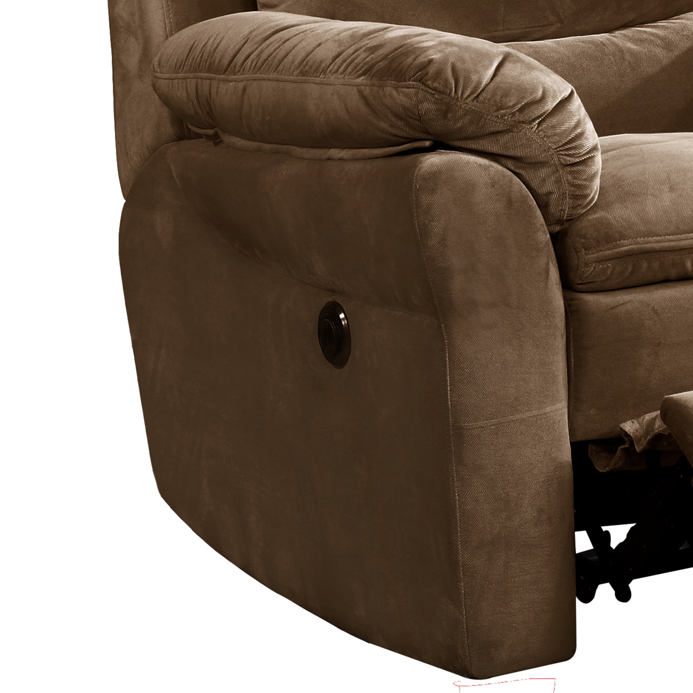 Ac pacific felix fabric living cheap room electric recliner power chair