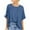 Macaron, variant on Azrian Womens Tops Fall Saving,Womens Plus Blouses Oversized T-Shirt Summer Casual Loose Fit 5/4 Sleeve Short Sleeve Solid Macaron Color Loose Tee Tops on