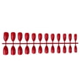thumbnail image 2 of Qarigey 24 piezas de uñas postizas para mujer, estilo simple, accesorio de decoración de moda, salón de casa, puntas de uñas para niñas, Type3 NO3, 2 of 5