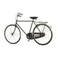 thumbnail image 6 of DecMode Black Metal Bike Wall Decor with Seat and Handles, 6 of 9