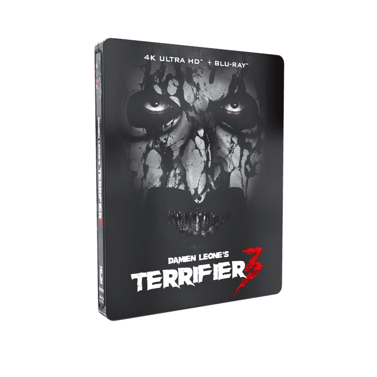 Terrifier 3 Collector's Edition Steelbook 4K UHD + Blu-ray, Horror