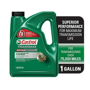 Castrol Transmax High Mileage Automatic Transmission Fluid, 1 Gallon