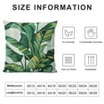 thumbnail image 5 of Fenyluxe  Palm Leaves Home Decorative Throw Pillows Covers, Tropical Leaf Jungle PalmsOutdoor Pillow Case for Livingroom Bedroom, Boho Pillow Cushion Covers for Man Woman 20x20in, 5 of 5