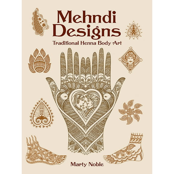 Pre-Owned Mehndi Designs: Traditional Henna Body Art (Paperback) 0486438600 9780486438603