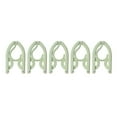 thumbnail image 1 of WHEANG 5Pcs Travel Foldable Hangers Update Portable Plastic Hanger Travel Accessories Must Haves Clothes Drying Rack Folding Hanger for Traveling Camping Flying Rv Cruise Suitcase One Size Green, 1 of 7