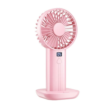 

Hand Held Fan Rechargeable Portable Usb Rechargeable Small Pocket Fan Pink