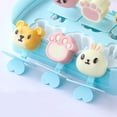 thumbnail image 3 of Ice Pop Mould Mini Ice Pop  DIY Home Children Food Grade Silicone Ice Pop Mould For Ice Cream Six Grid Blue, 3 of 8