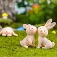 thumbnail image 2 of 7pcs Easter decorations Figurines Fairy Garden Miniatures Resin Craft Landscape, 2 of 5