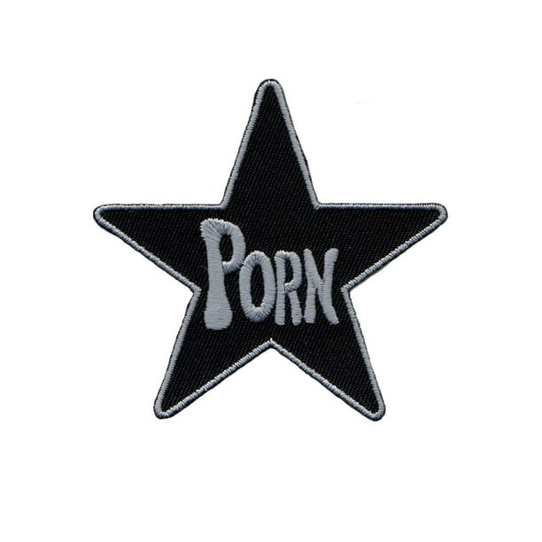 Porn Star Shape Badge Patch Symbol Film Movie Sign Embroidered Iron On  Applique - Walmart.com