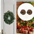 thumbnail image 4 of LmnLft Heavy Duty Outdoor Wreath Hanger with Maximum Strength Suction Cups, All Weather Over Door Hook for Front Entry and Window Glass Holiday Decorations, 4 of 6