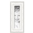 thumbnail image 2 of ArtToFrames 4" x 15" Majestic White Picture Frame, 4x15 inch Silver Wood Poster Frame (WOM-5198), 2 Pack, 2 of 6