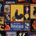 thumbnail image 3 of SAFAVIEH Chelsea Vintage Rooster Wool Area Rug, Black, 7'9" x 9'9", 3 of 7