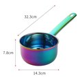 thumbnail image 7 of Travelwant 1L Stainless Steel Dipper, Ladle for Commercial & Home, Multi-Purpose Canning Ladle, No Pain Grip, Long and Smooth Handle, Large Oversized Scoop, 7 of 7