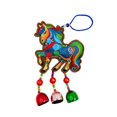 thumbnail image 3 of Adorno de caballo para bolso de Año Nuevo chino, decoración creativa bordada con caballo Campanas, 3 of 7