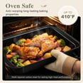 thumbnail image 4 of TINANA 28-Piece Nonstick Bakeware Set, Carbon Steel Baking Pans, Muffin Pan, Pizza Pan, Cookie Sheet, Rack, Silicone Cups & Oven Mitt, 4 of 8