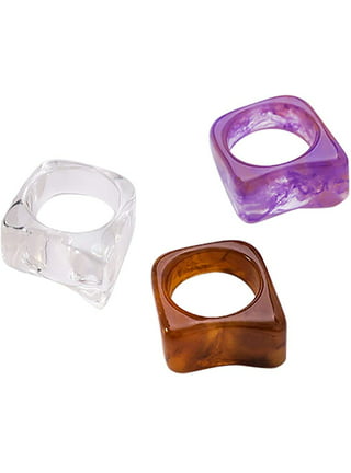 Plastic Engagement Rings