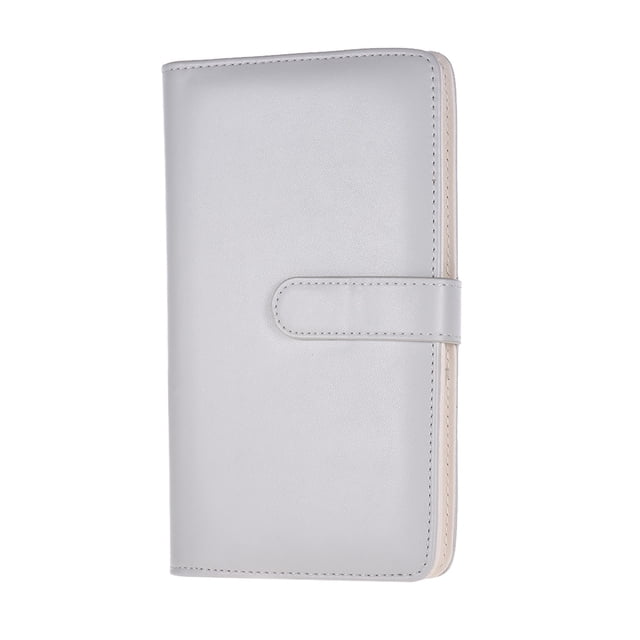Amdohai 108 Pockets Portable Mini Photo Album PU Leather Photo Picture Book Album with