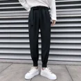 thumbnail image 4 of Pantalones elásticos de trabajo para hombre, pantalones elásticos de oficina de color caqui para hombre, ropa de lujo de alta calidad, oferta de ropa formal barata para primavera, 4 of 5