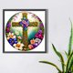 thumbnail image 5 of Pintura de diamante 5D DIY, kit de coronas de cruces redondas completas, decoración del hogar FLhrweasw Nuevo, 5 of 9