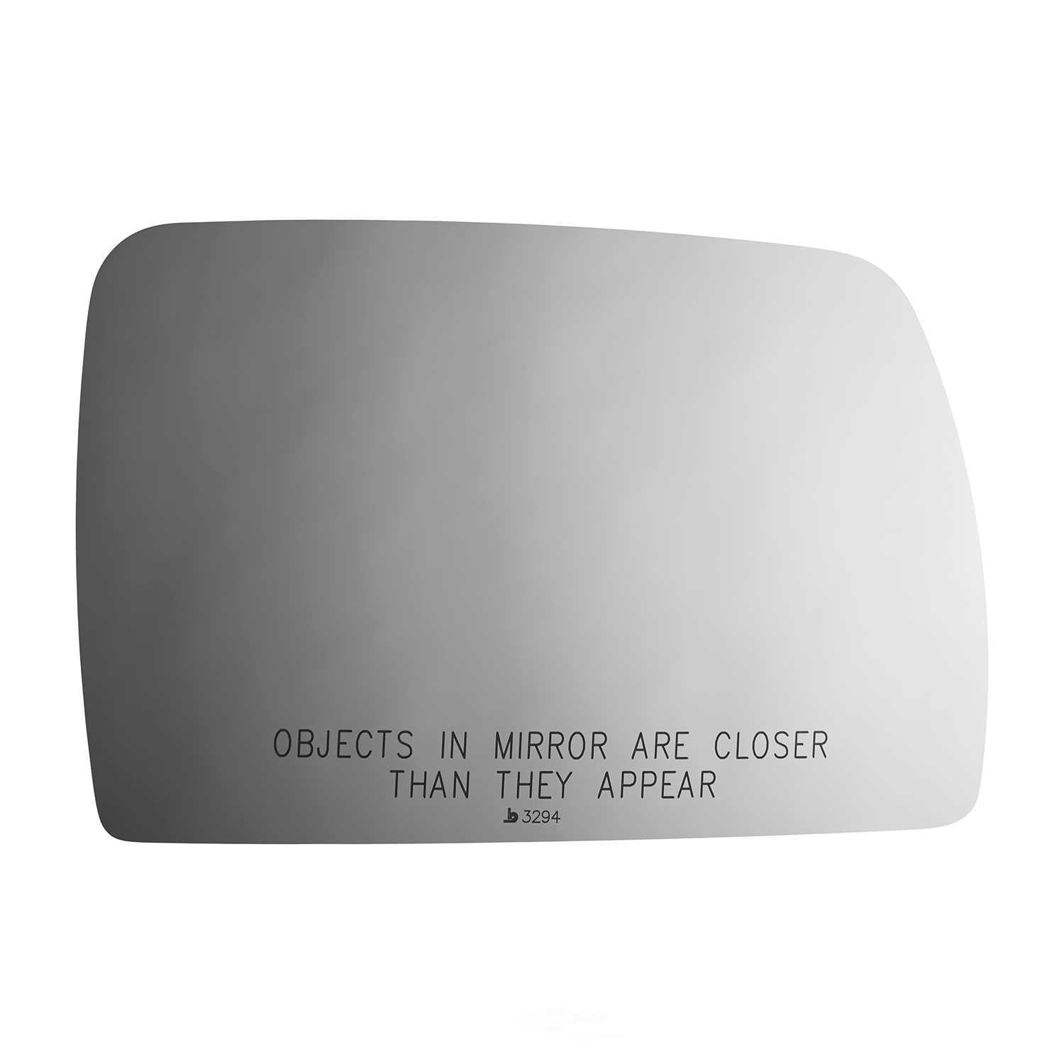 Burco Side View Mirror Replacement Glass - Clear Glass - 3294