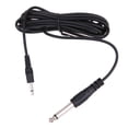 thumbnail image 3 of Silencioso EQ Piezo de Eléctrico Violín con Auricures Plug Agujero Conjunto de Cables de Color Negro Sunnimix Violín Pickup, 3 of 8