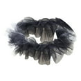 thumbnail image 2 of Yingyy Ruffle Neck Collar Elizabethan Clown Cosplay Black Children with tulle Adjustable, 2 of 6