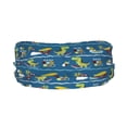 thumbnail image 3 of Wukai Dinosaur on the Beach Vacation Sports sweatband,Men & Women Sweatband Headband for Running, Cross Training, Racquetball, Working Out, 3 of 7