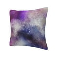thumbnail image 2 of YFYANG Square Decorative Throw Pillow Case (Without Pillow Insert), Purple Watercolor Texture Bedroom Sofa Car Cushion Cover, 26"x26", 2 of 9