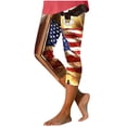 thumbnail image 2 of Favoffer Women's St. Patrick's Day Unisex Print Tight Yoga Pants Casual Fashion Leggings Capri Pants, 2 of 5