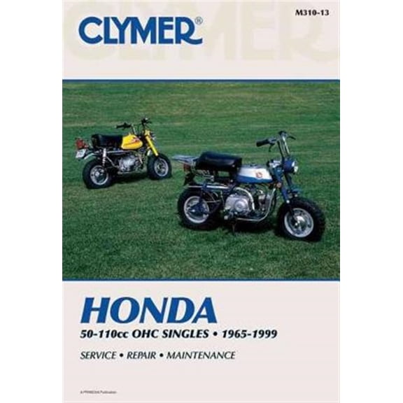 Pre-Owned Honda 50-110cc, OHC Singles Motorcycle (1965-1999) Service Repair Manual ^