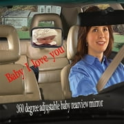 Safety View Baby Mirror Back Car Seat Cover for Infant Baby Toddler Rear Ward