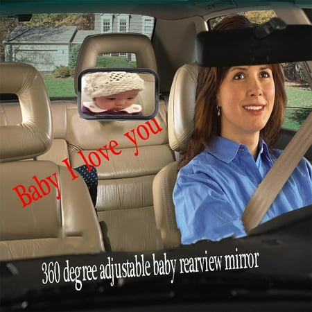 Safety View Baby Mirror Back Car Seat Cover for Infant Baby Toddler Rear Ward
