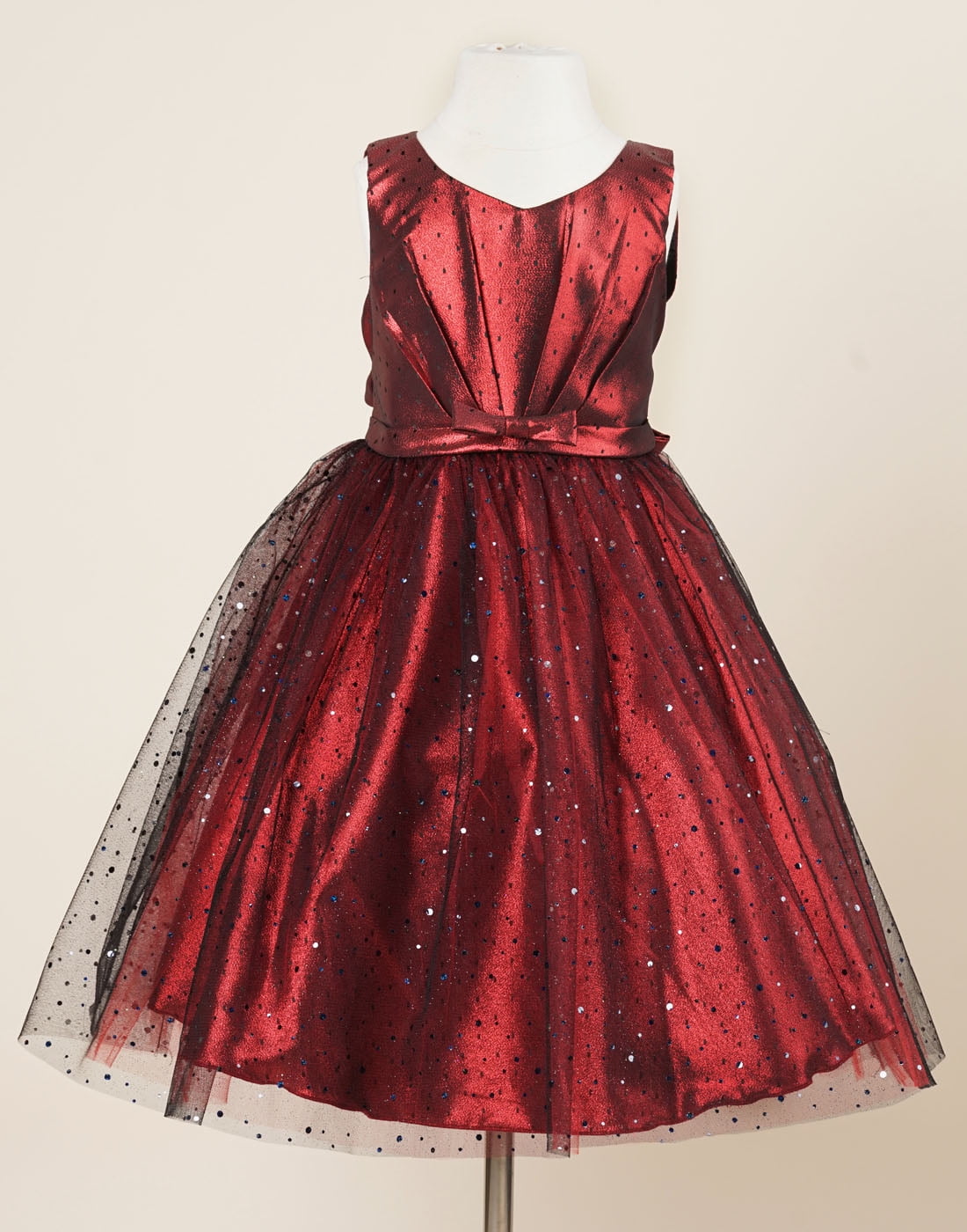 Wedding Glitter Sequin Tulle Flower girl Dress Toddler Summer Easter Kids 011NF