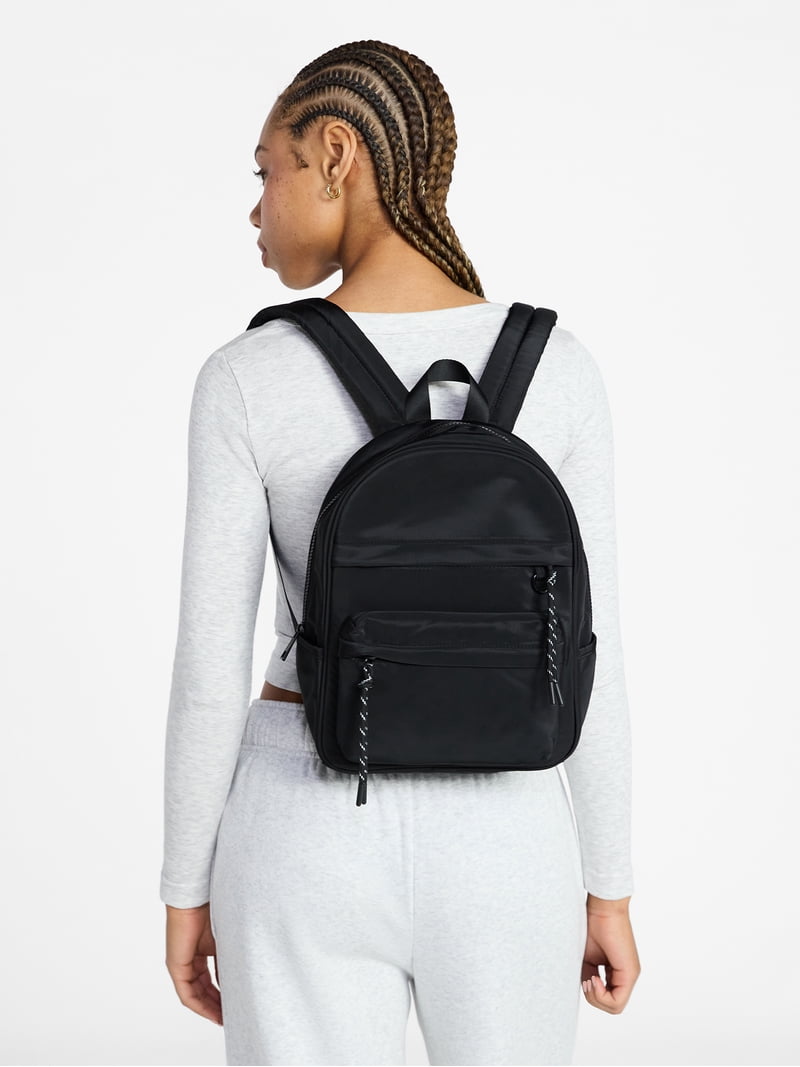 free mini backpacks No Boundaries Women's Hands Free Mini Backpack, Black
