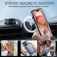 thumbnail image 3 of Magnetic Case for iPhone 11, Support Car Mount, Compatible with Magsafe, with Built-in Invisible Kickstand, Slim Hybrid Shockproof Protective Phone Cover for iPhone 11, Gray, 3 of 8