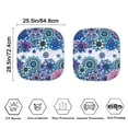 thumbnail image 4 of KUIFORTI Boho Windshield Sun Shade, Art Flower Car Sun Shade Windshield Foldable UV Ray Reflector Car Shade Front Windshield, Reusable Sun Visor for Car Keeps Your Vehicle Cool, 4 of 5