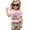 Pink-01, variant on Girls' Big Sister T-Shirt Soft and Comfortable Casual Crew Neck Short Sleeves Children's Top Perfect for Play and Outings