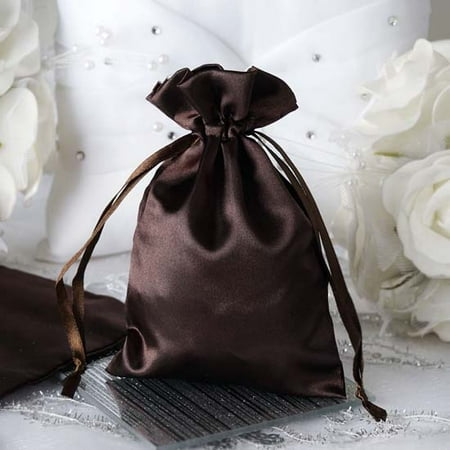 Bridal Party Jewelry Gifts - Efavormart 60PCS Satin Gift Bag Drawstring Pouch for Wedding Party Favor Jewelry Candy Solid Satin Bags - 4