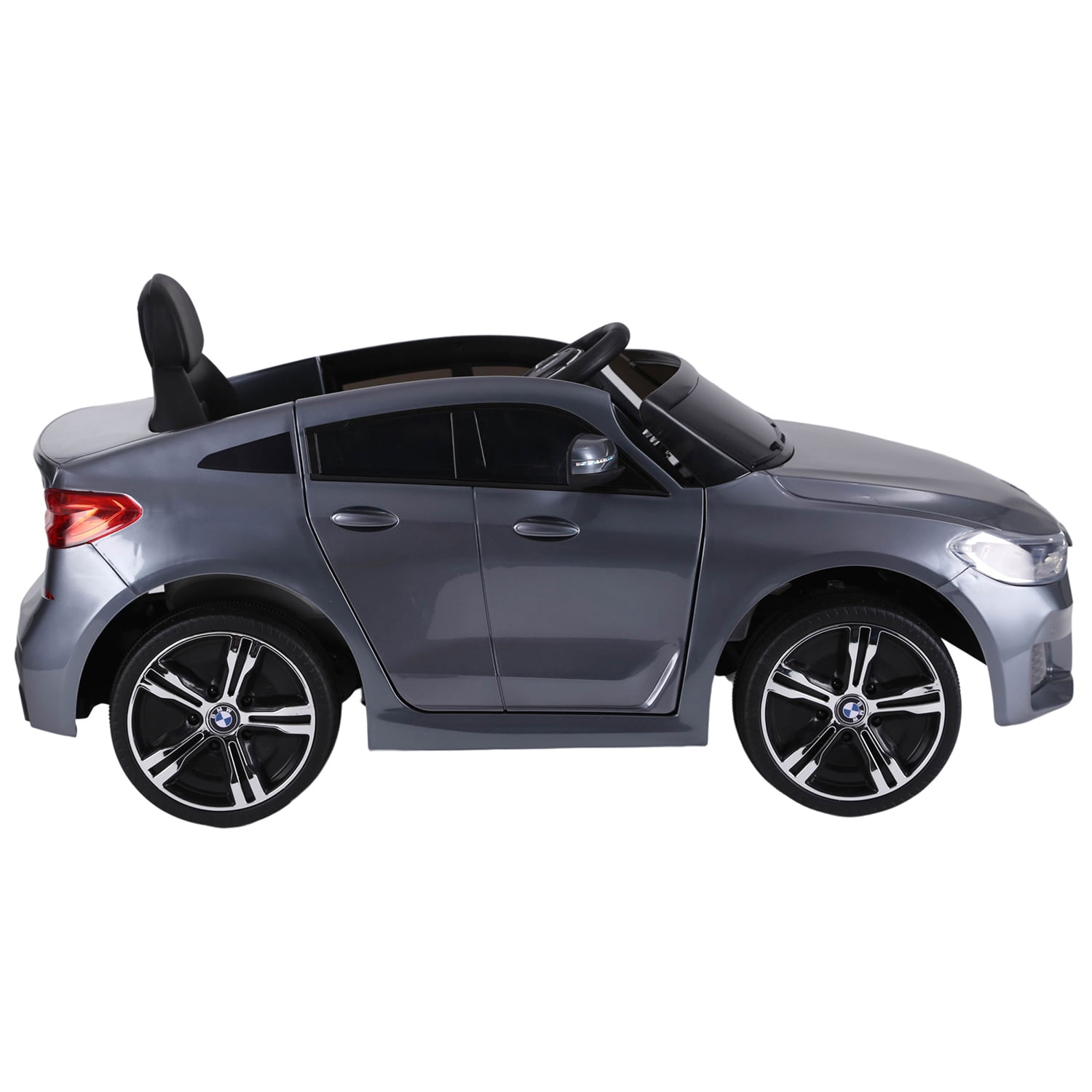 CIPACHO 12 V Electric Kid Ride On Car, BMW GT Licensed Cars for Kids, Powered 4 Wheels Motorized Vehicles Children Toys, 2 Speeds, Gray CIPACHO 12 V Electric Kid Ride On Car, BMW GT Licensed Cars for Kids, Powered 4 Wheels Motorized Vehicles Children Toys, 2 Speeds, Gray